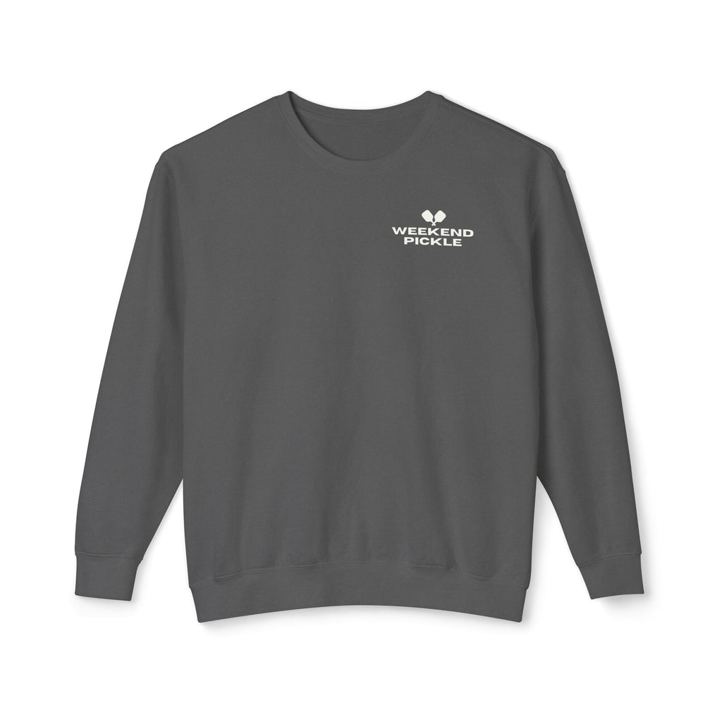 Happiest On The Court Script Sweatshirt