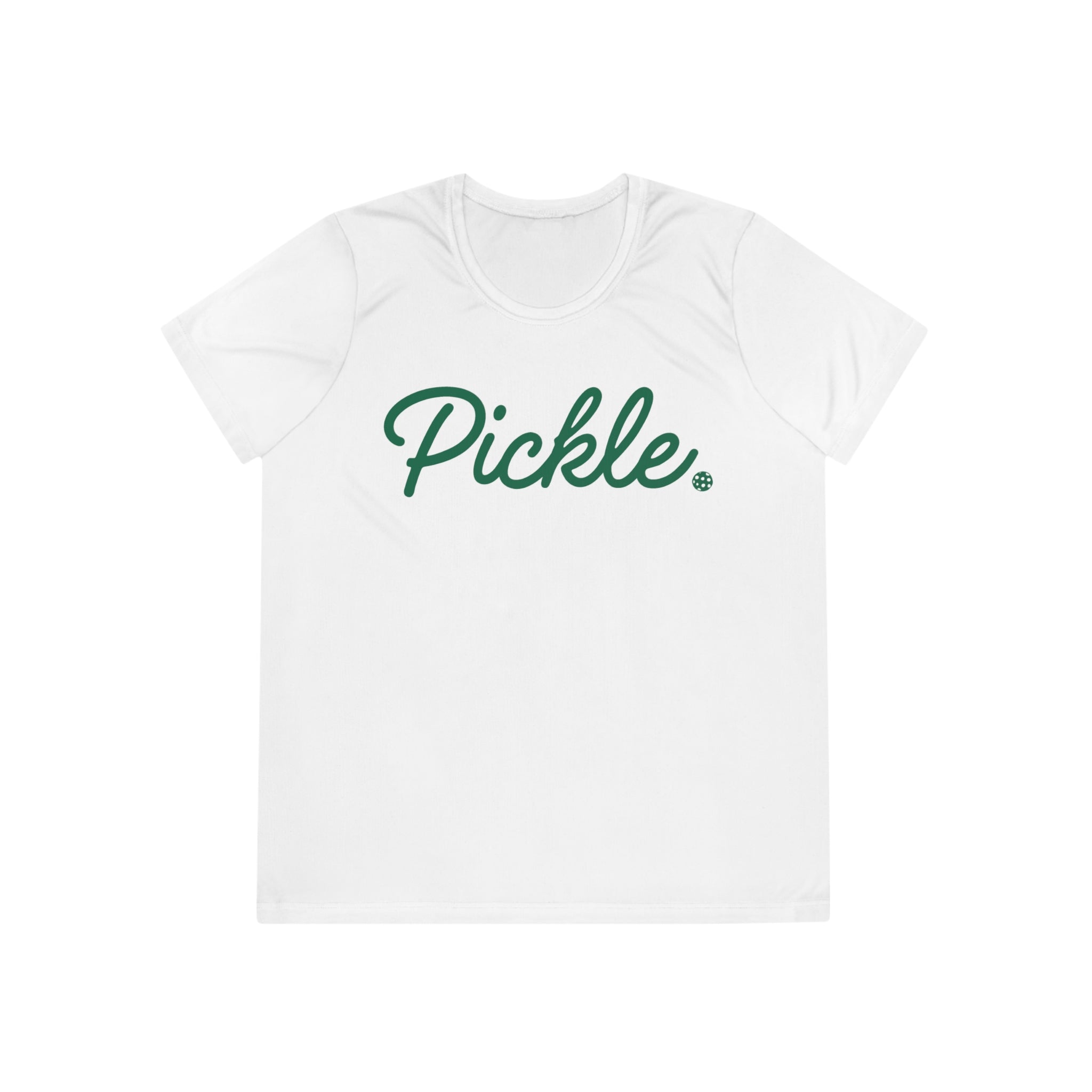 Classic Pickle Script Women's Performance Shirt