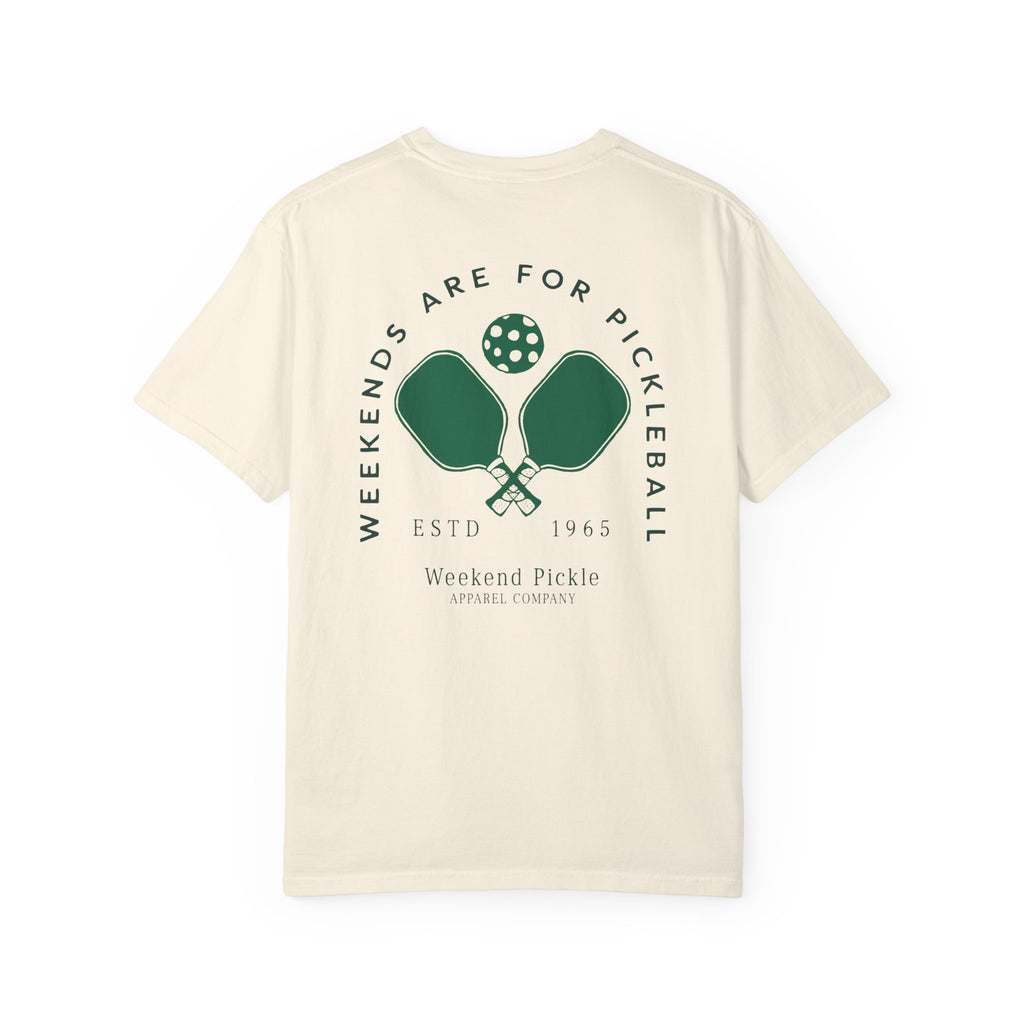 Weekends Are For Pickleball Arch Tee