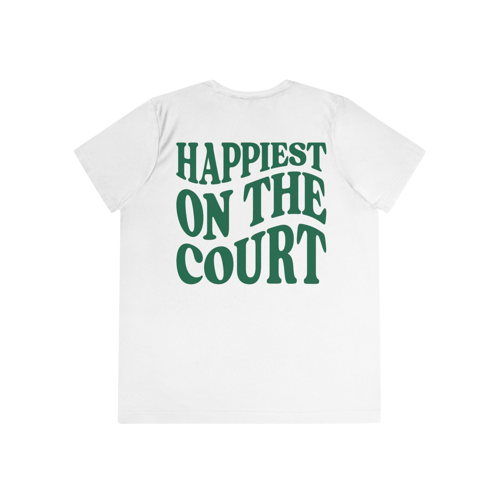 Happiest On The Court Women's Performance Shirt