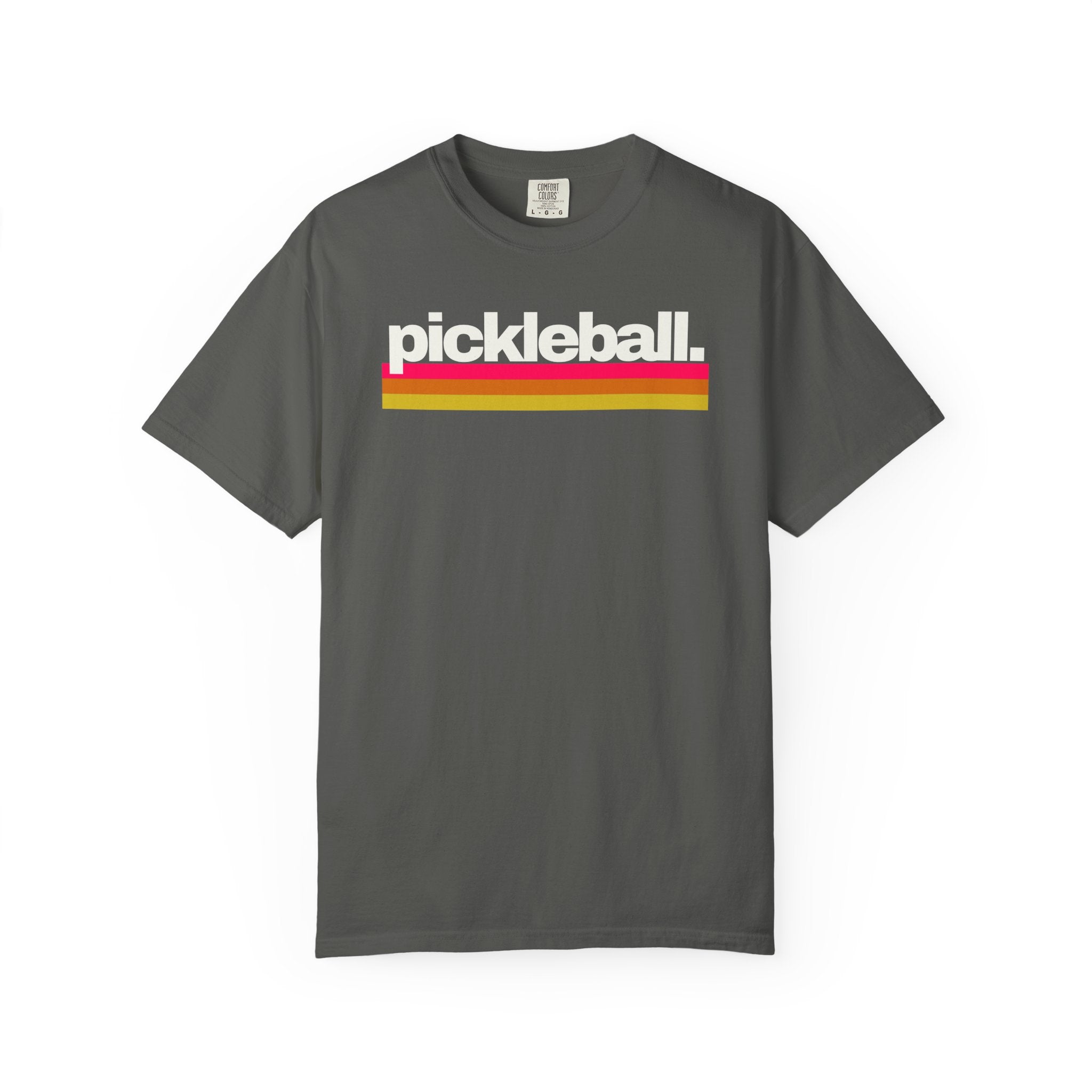 Pickleball Retro Stripes Tee