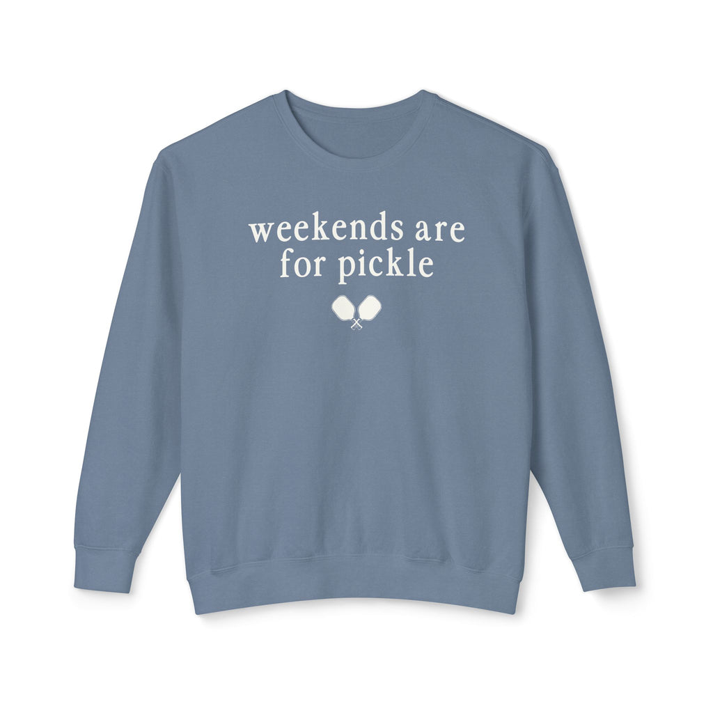 Weekends Are For Pickle Paddles Sweatshirt