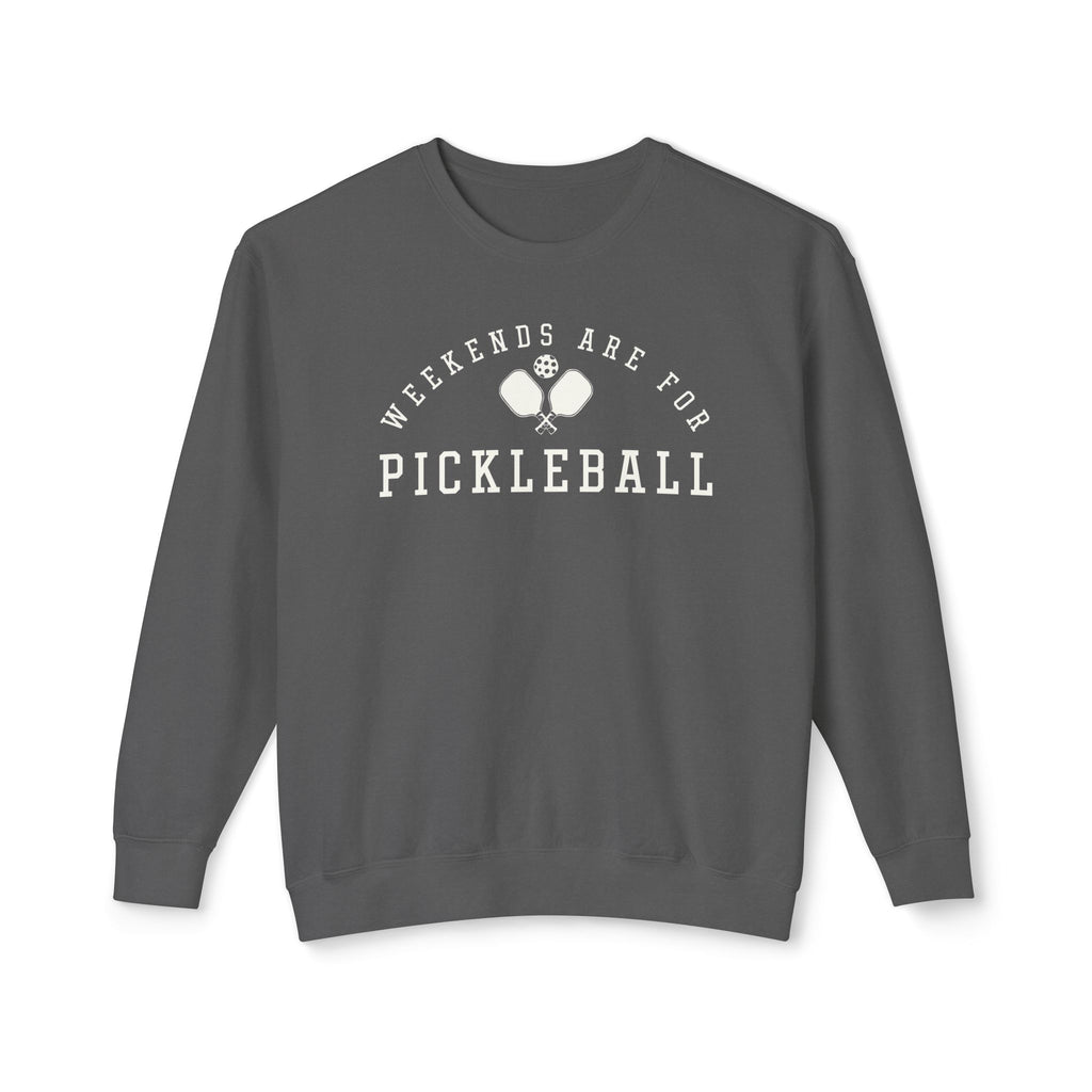 Weekends Are For Pickleball Sweatshirt