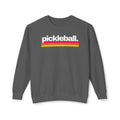 Pickleball Retro Stripes Sweatshirt