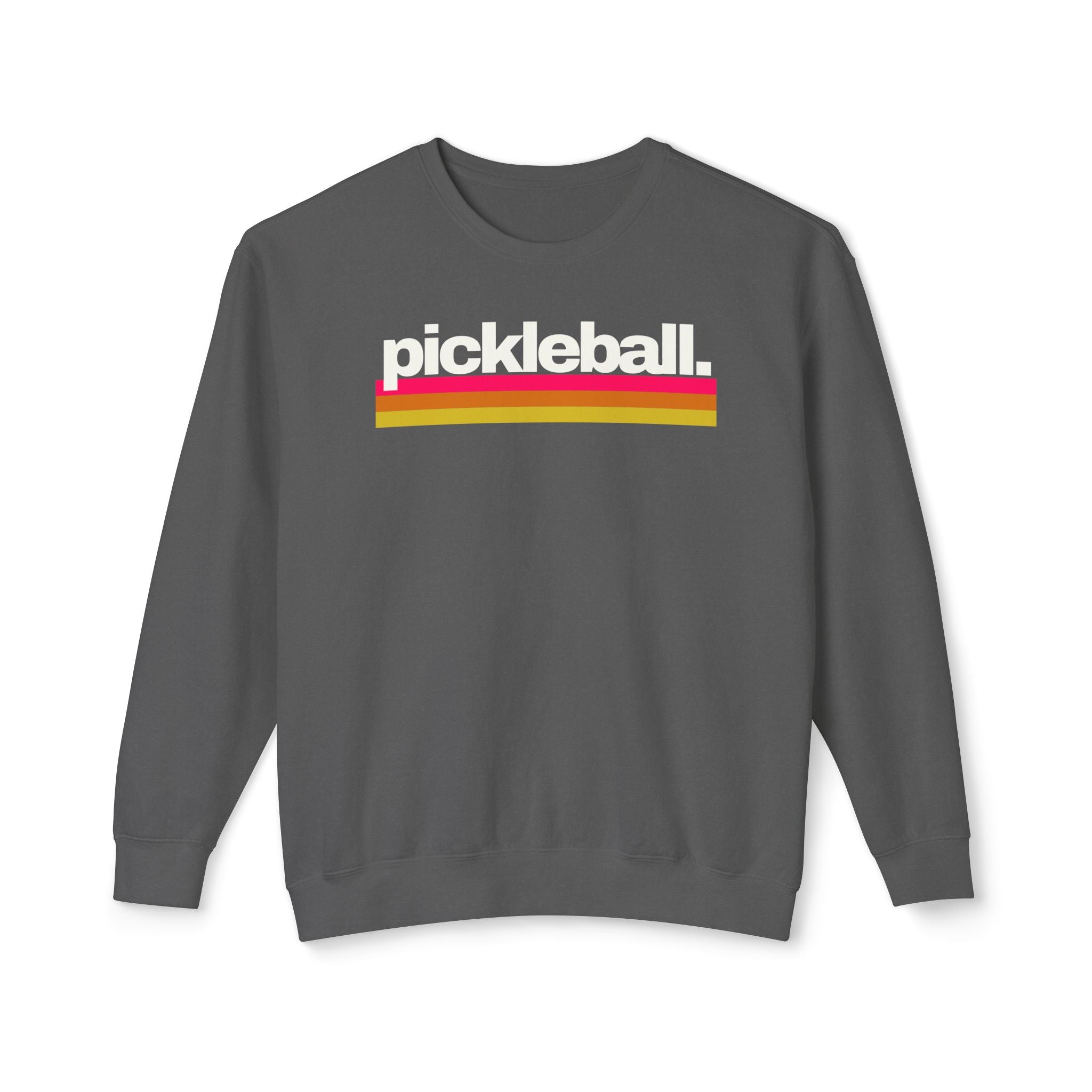 Pickleball Retro Stripes Sweatshirt