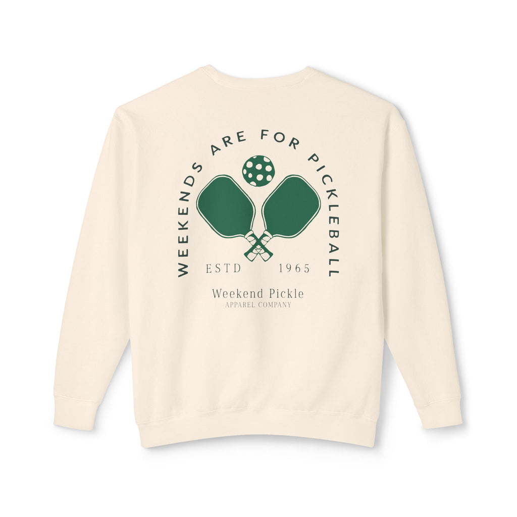 Weekends Are For Pickleball Arch Sweatshirt