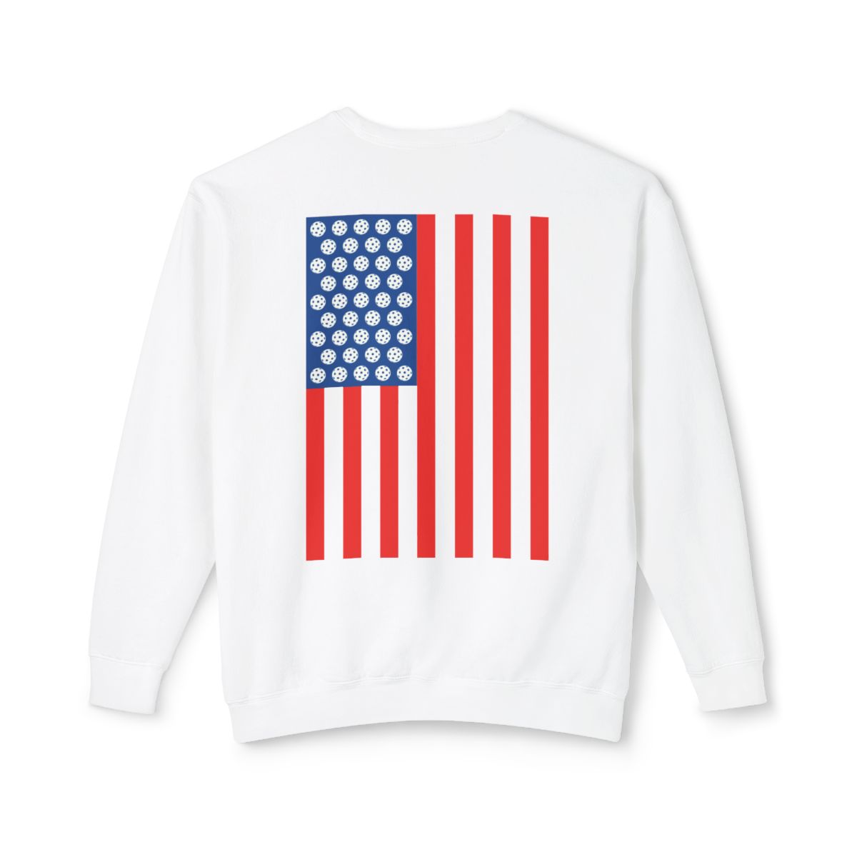 Pickleball USA Flag Sweatshirt