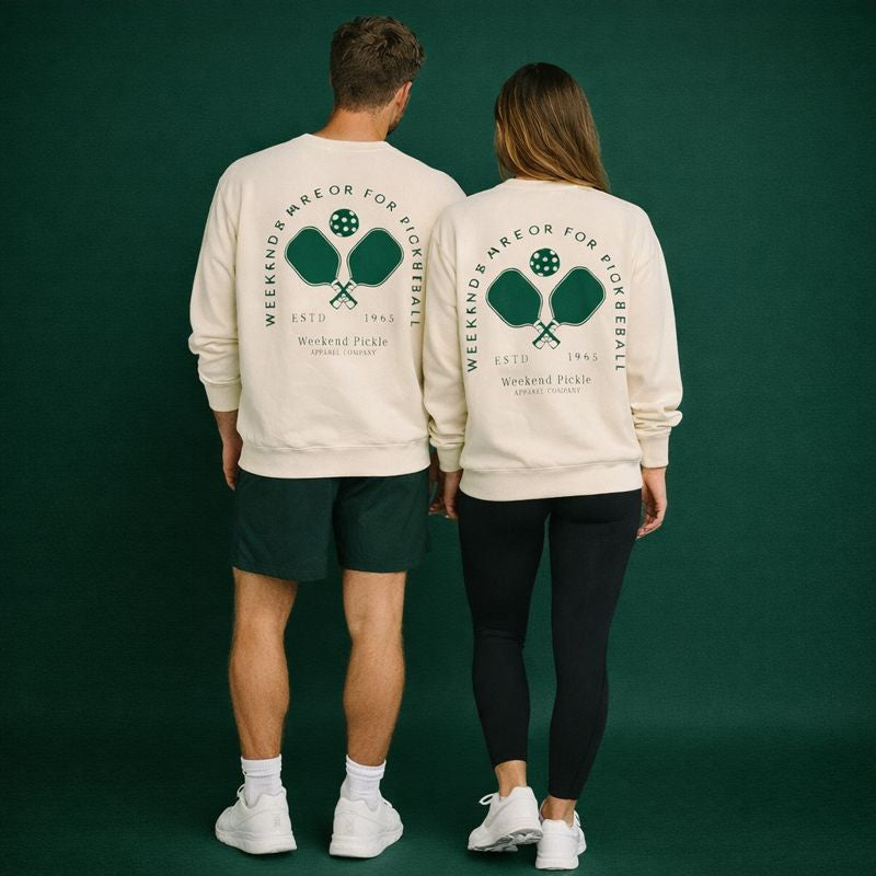 Weekends Are For Pickleball Arch Sweatshirt