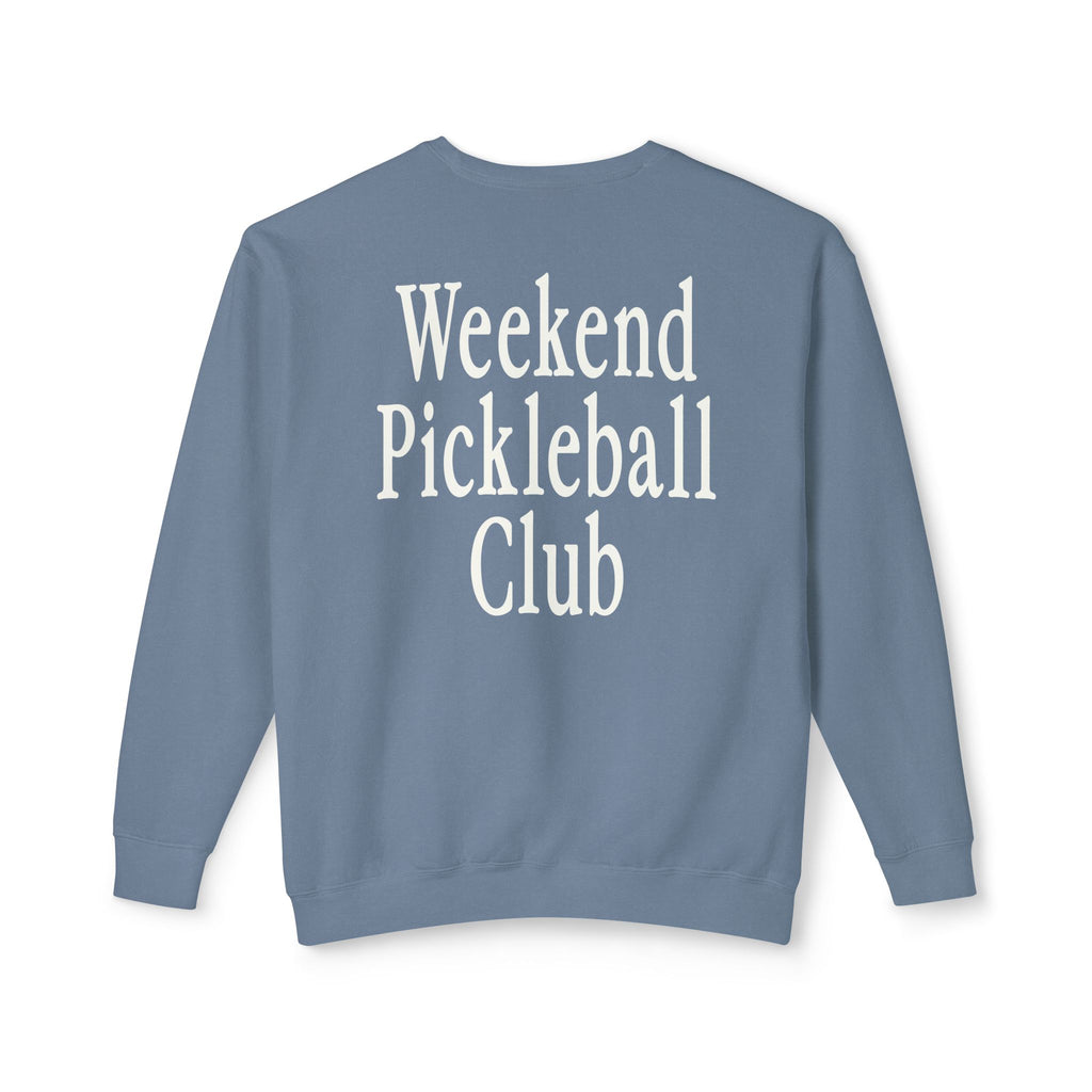Weekend Pickleball Club Stacked Sweatshirt