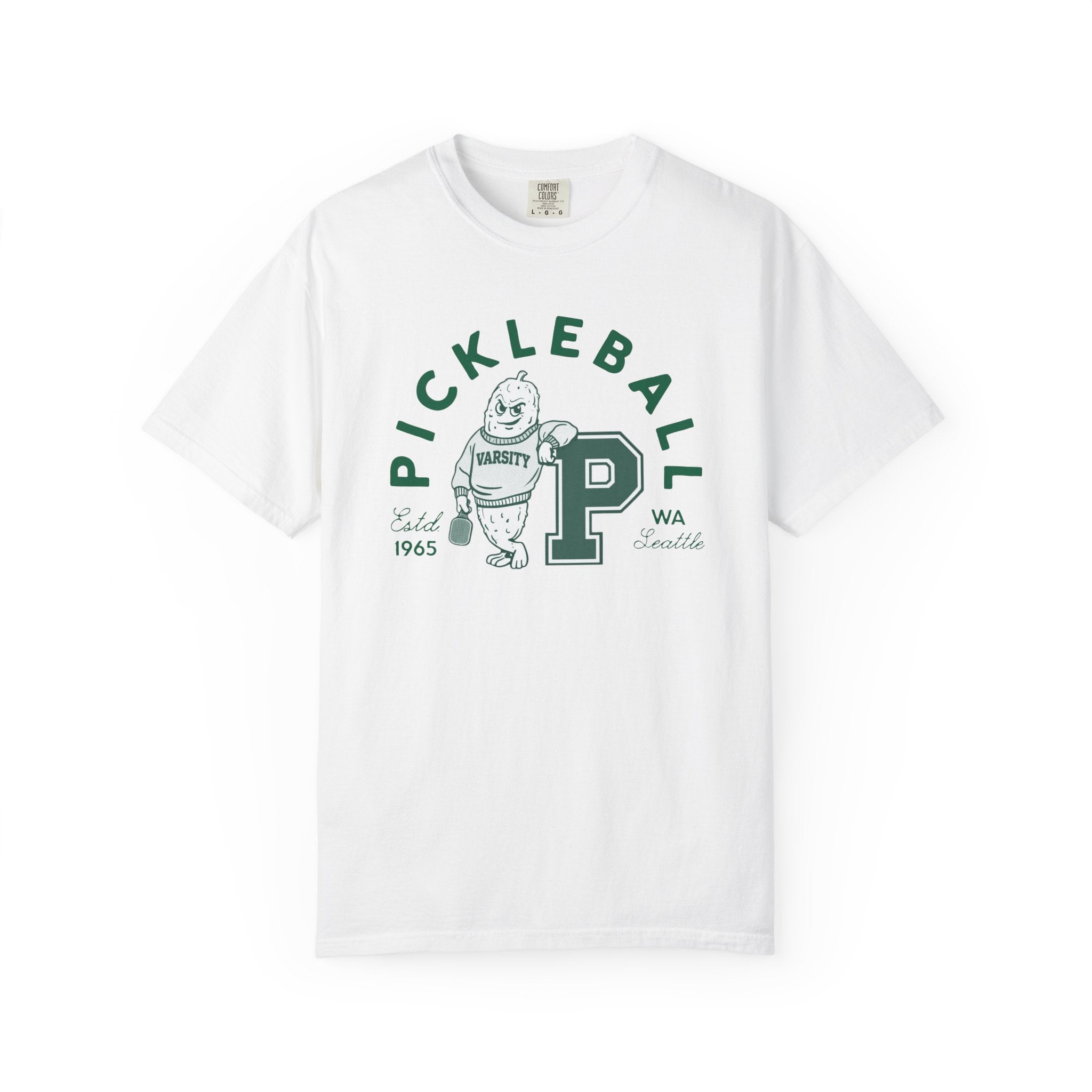 Pickleball Varsity Logo Tee
