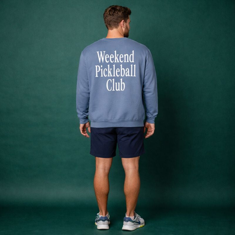Weekend Pickleball Club Stacked Sweatshirt