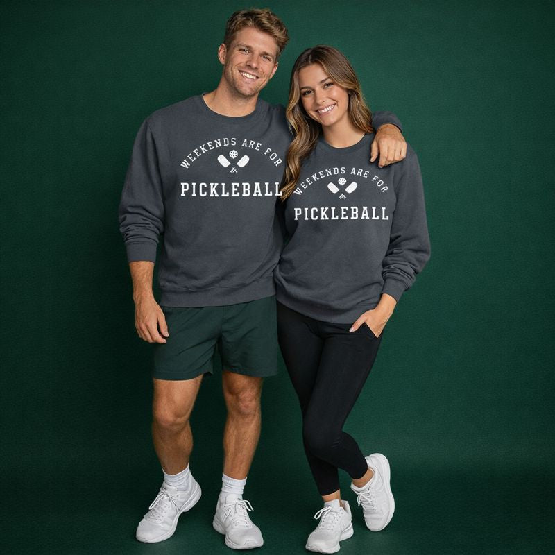 Weekends Are For Pickleball Sweatshirt