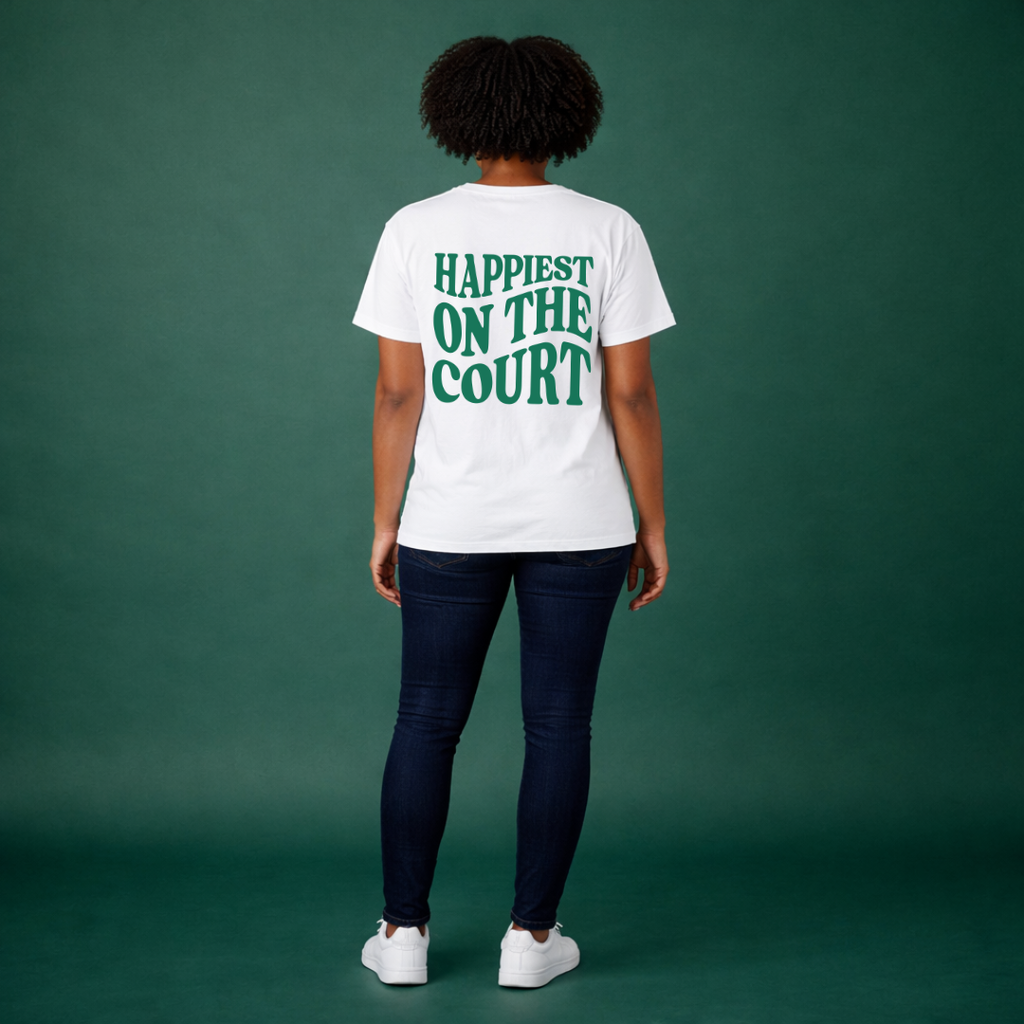 Happiest On The Court Wave Tee