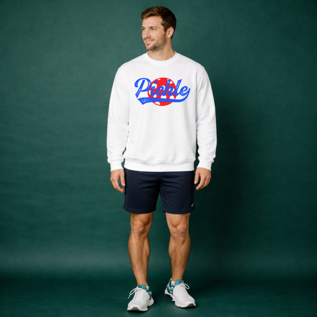 Pickle Ball Stamp Sweatshirt