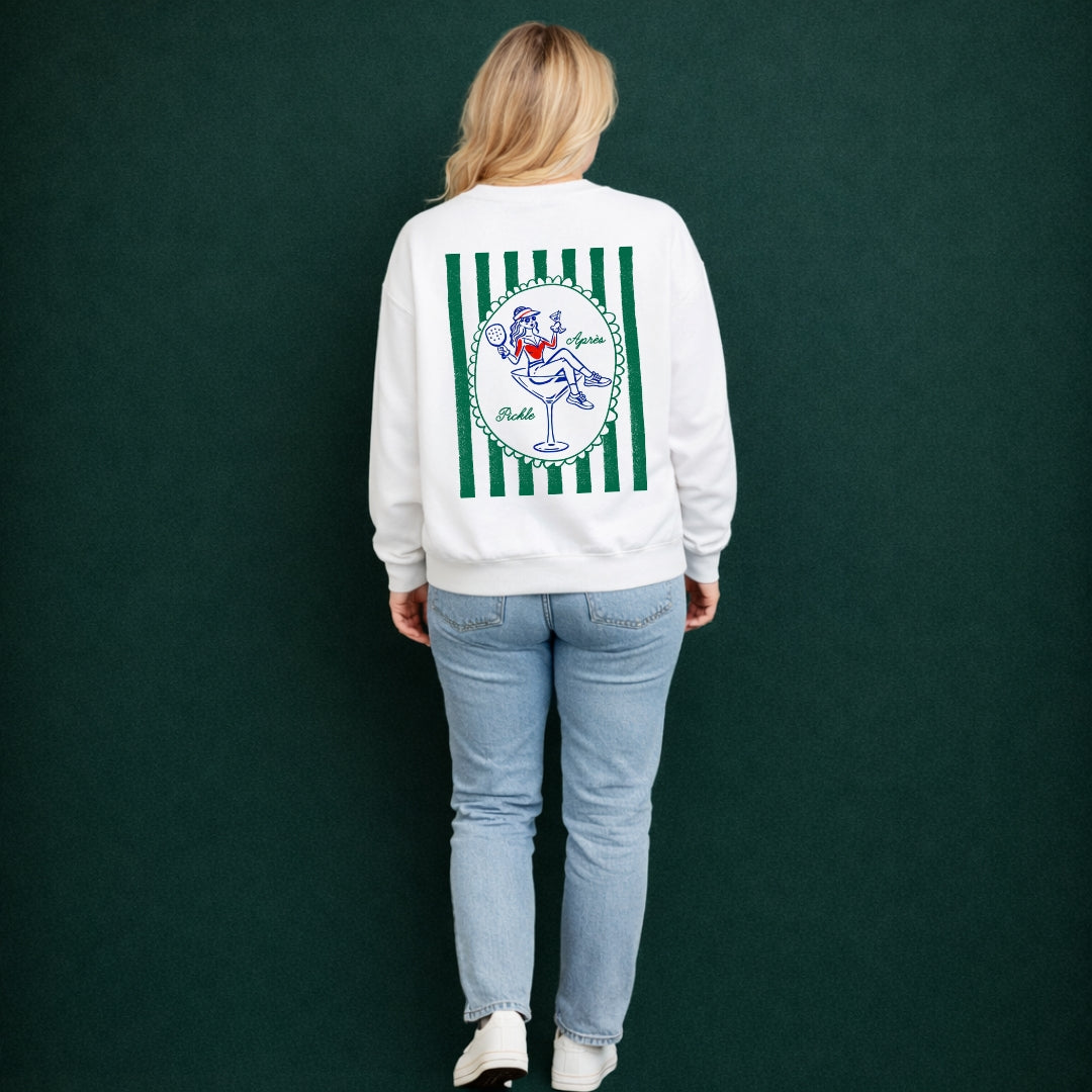 Après Pickle Stripes Sweatshirt