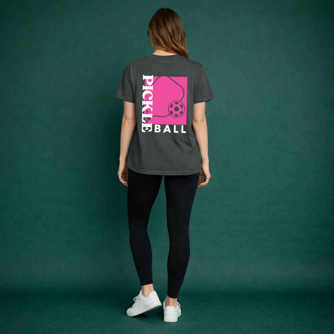 Pickleball Pop Block Tee