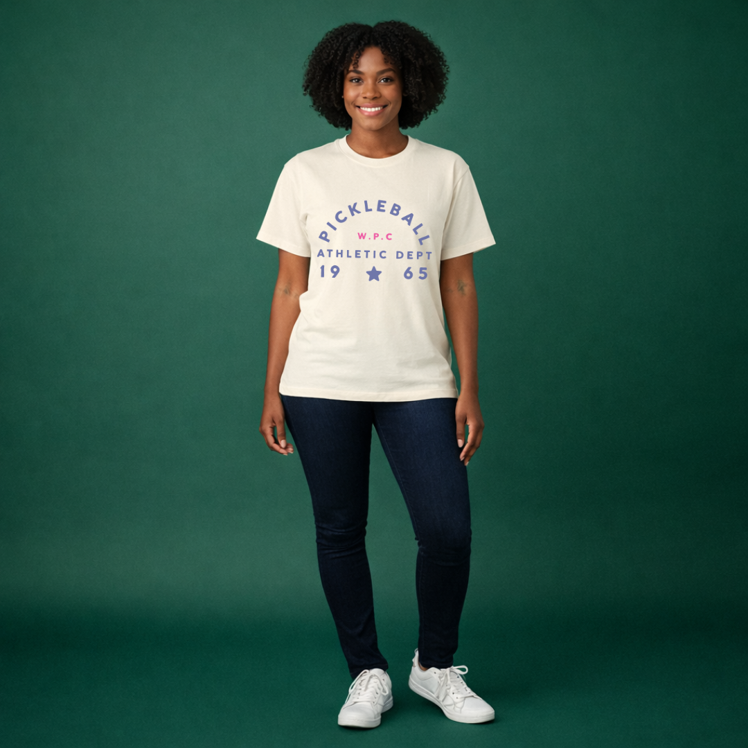 Pickleball Athletic Dept. Tee