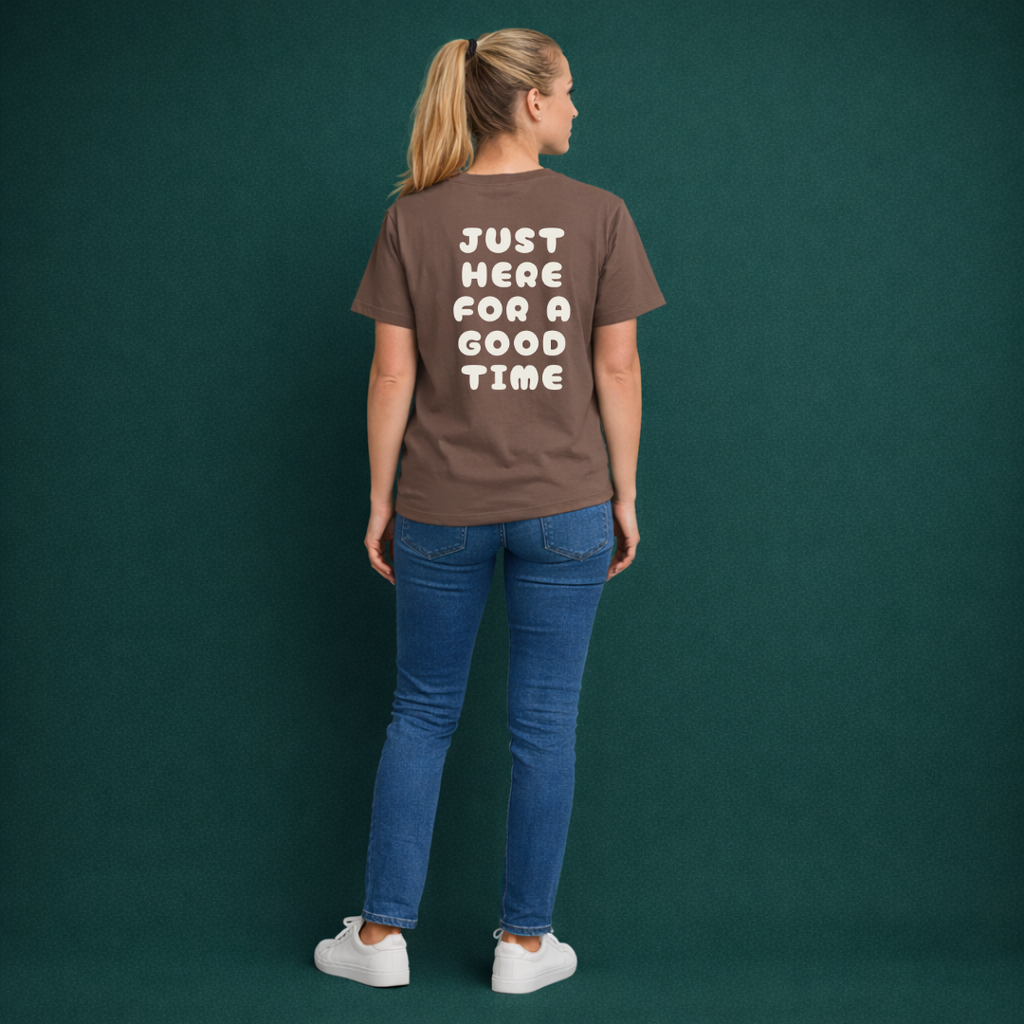 Here For A Good Time Bubble Tee
