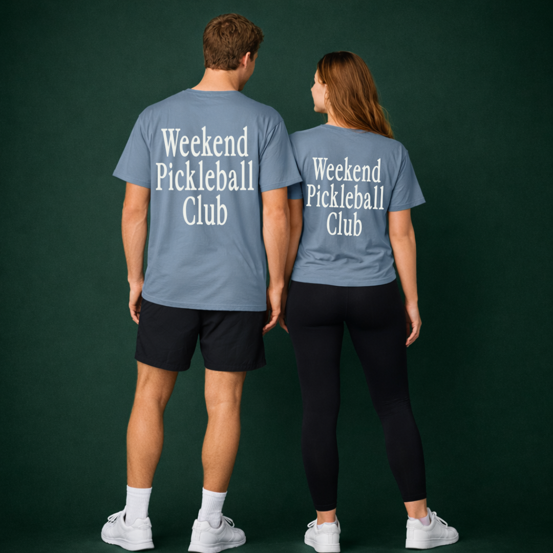 Weekend Pickle Club Stacked Tee