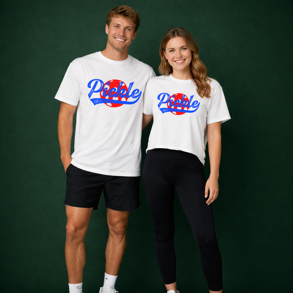 Pickle Ball Stamp Tee