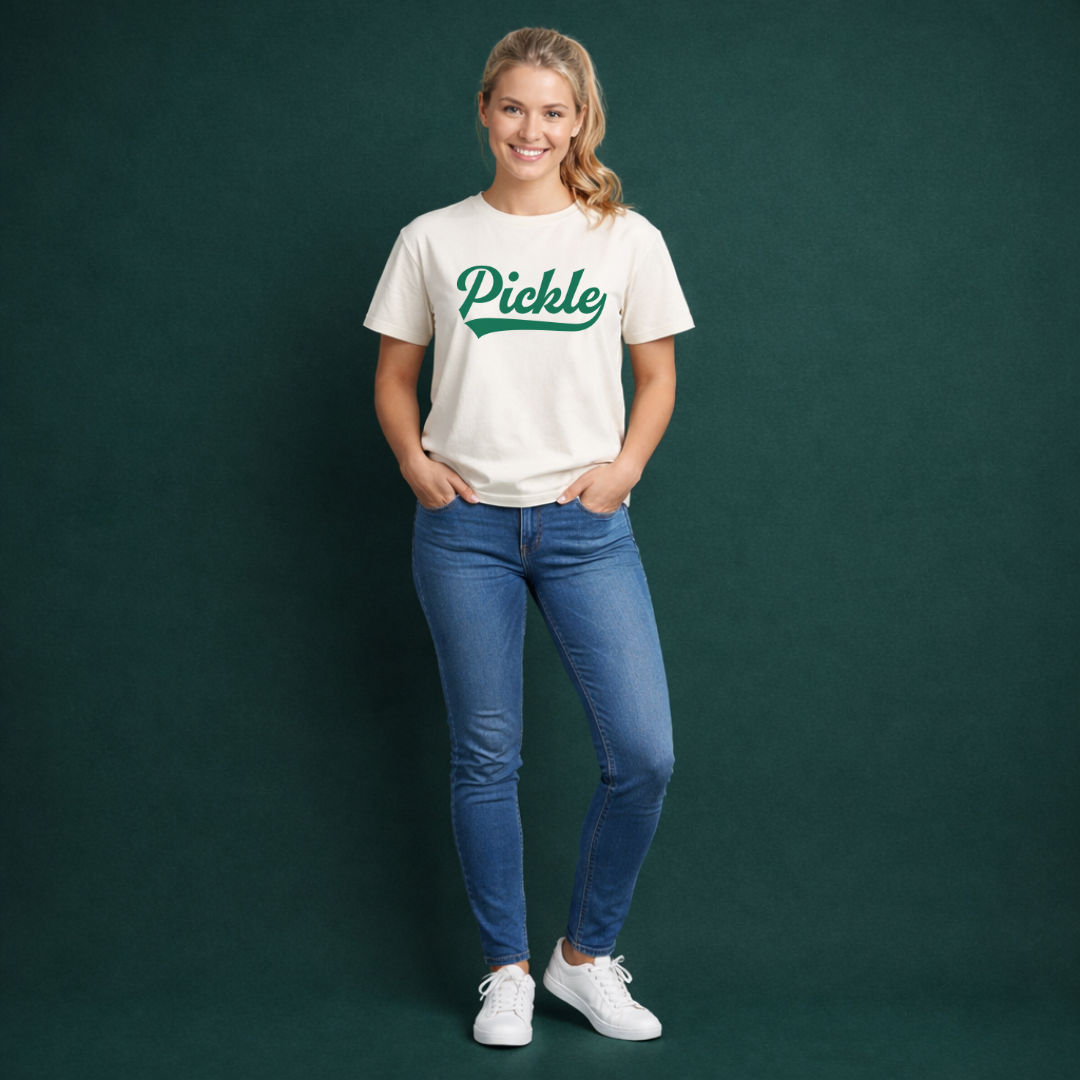 Pickle Team Script Tee