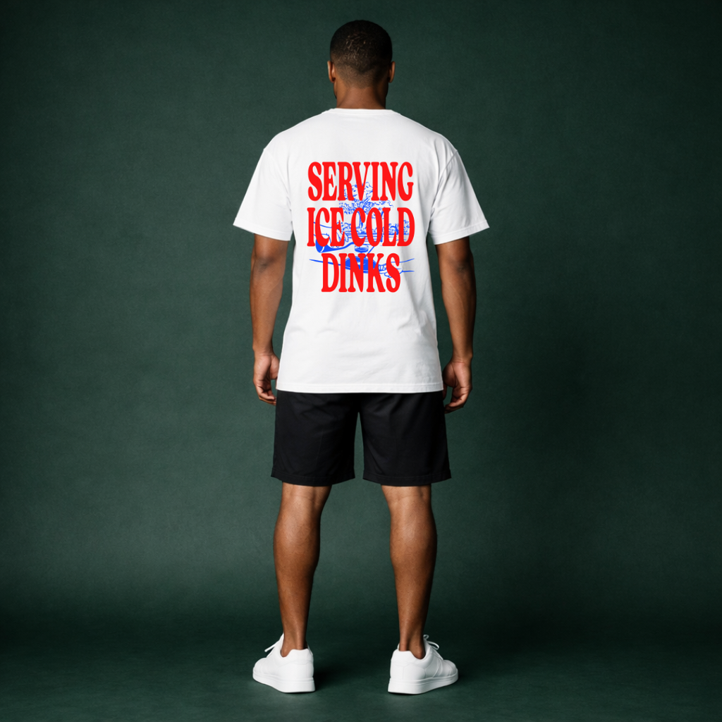 Serving Ice Cold Dinks Tee