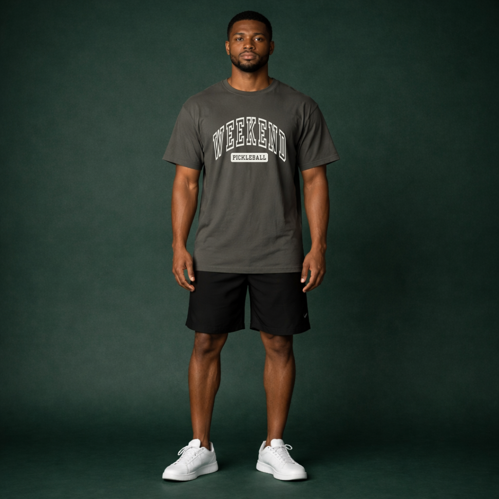 Weekend Pickleball Varsity Tee