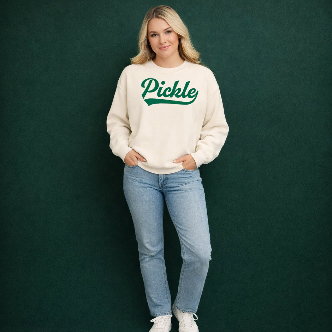 Pickle Team Script Sweatshirt