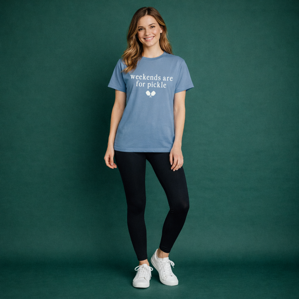 Weekends Are For Pickle Paddles Tee