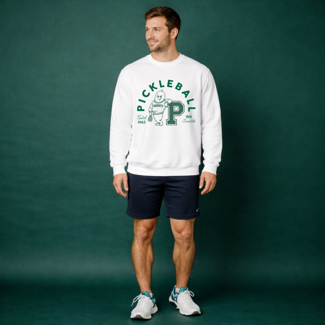 Pickleball Varsity Logo Sweatshirt