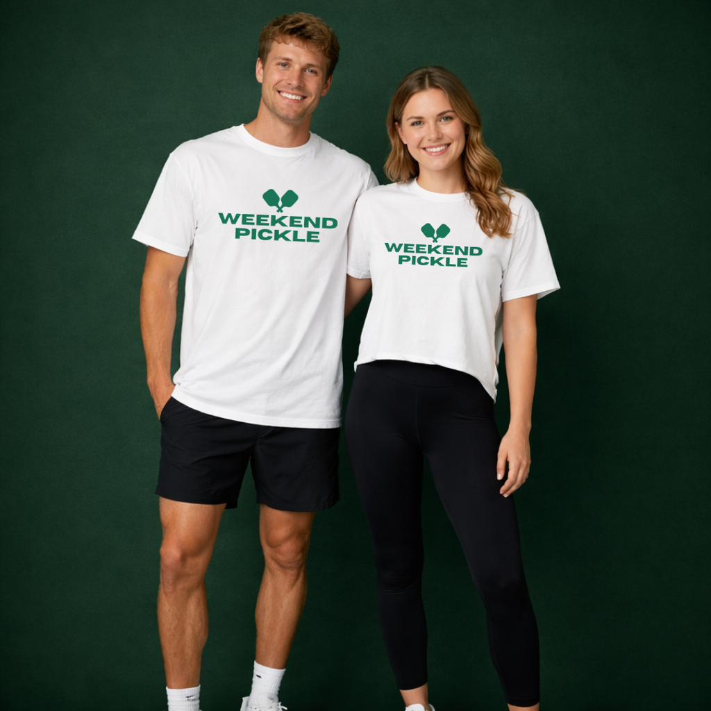 Weekend Pickle Logo Tee