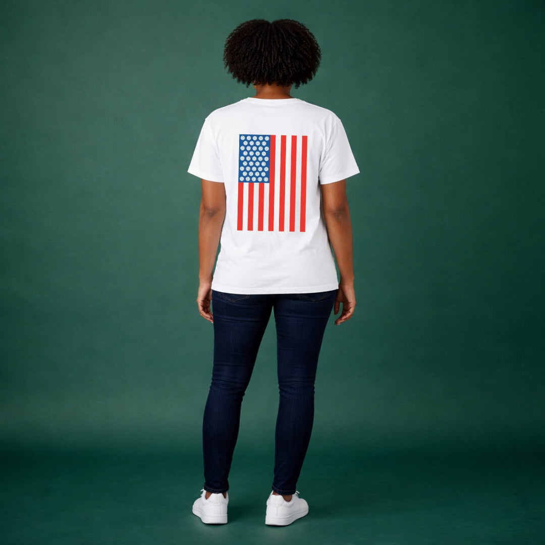 Pickleball USA Flag Tee