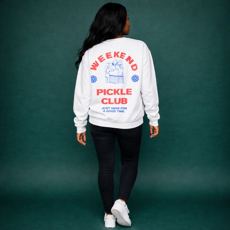 Weekend Pickle Club Stamp Sweatshirt