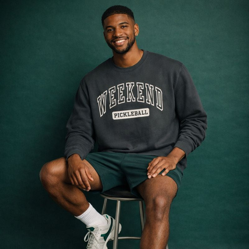 Weekend Pickleball Varsity Sweatshirt