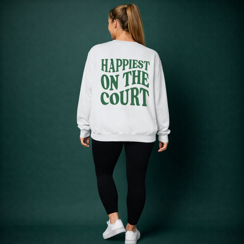 Happiest On The Court Wave Sweatshirt